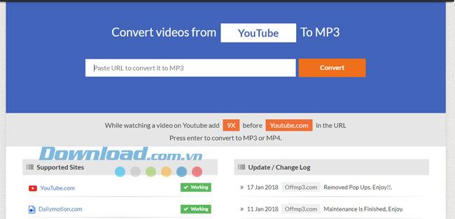 How to download free MP3 music online with OFFMP3