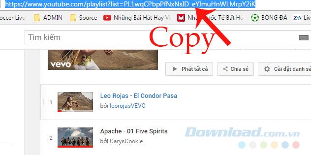 How to download playlist videos on Youtube to computer