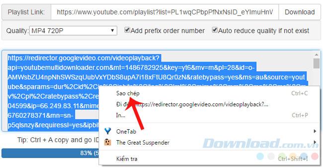 How to download playlist videos on Youtube to computer