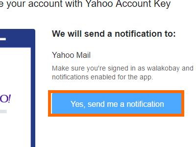 Cara masuk ke akun Yahoo Anda tanpa kata sandi