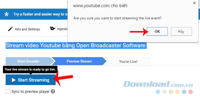 How to stream Youtube videos with OBS