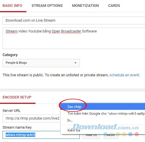 How to stream Youtube videos with OBS