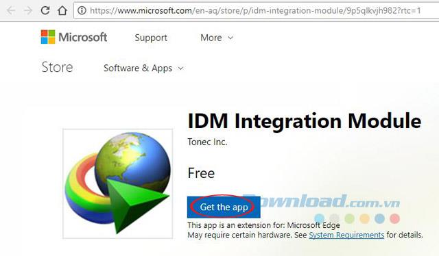Comment installer Internet Download Manager dans Microsoft Edge