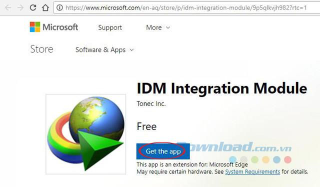 How to install Internet Download Manager into Microsoft Edge