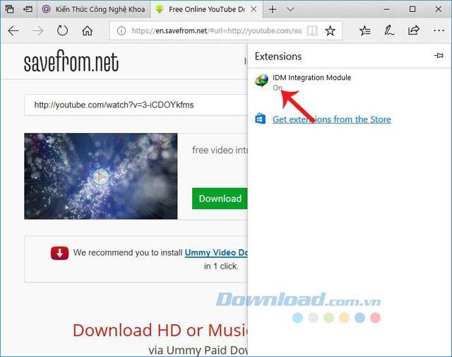 Cara menginstal Internet Download Manager ke Microsoft Edge