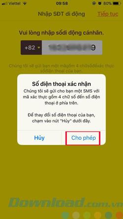 Instructions for registering a KakaoTalk account