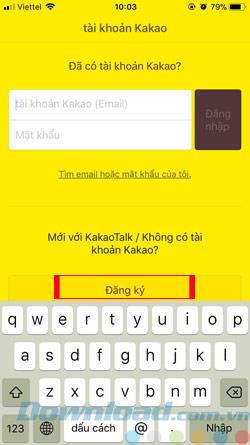 kakaotalk change phone number