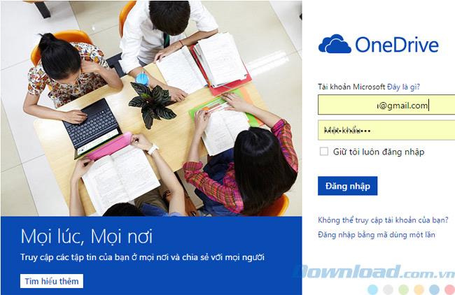 How to set up a OneDrive account and use OneDrive to save data