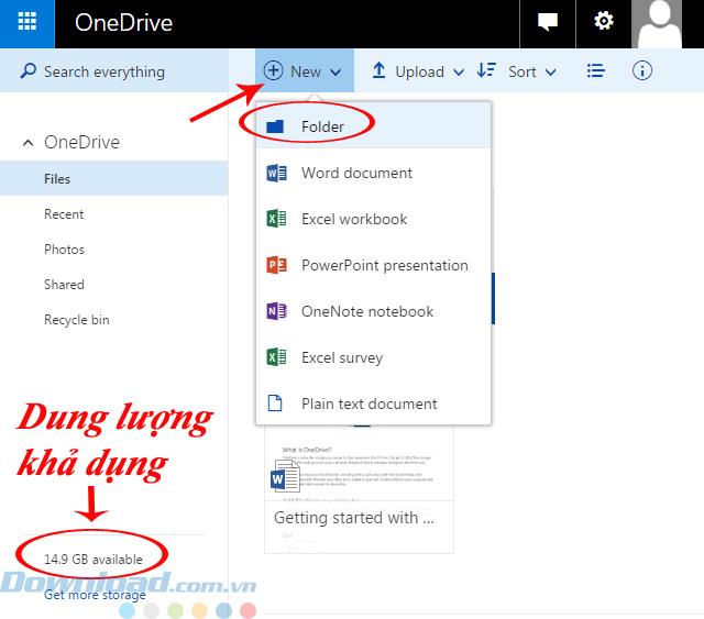 How to set up a OneDrive account and use OneDrive to save data