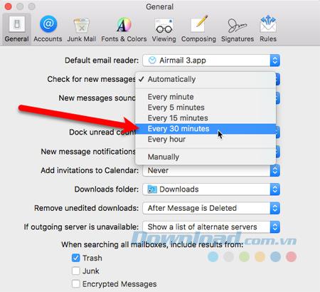 Instructions for adding and deleting email accounts on Mac, iPhone and iPad