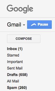 Beenden Sie vorübergehend den Empfang von E-Mails in Google Mail für einen bestimmten Zeitraum