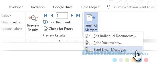 Bulk send personalized messages in Outlook with Mail Merge