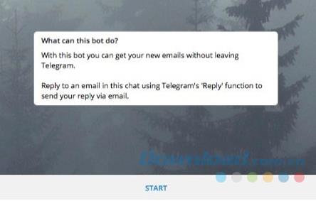 Instructions for getting Gmail in Telegram