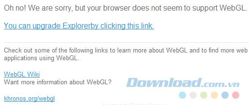 How to enable WebGL on a computer browser