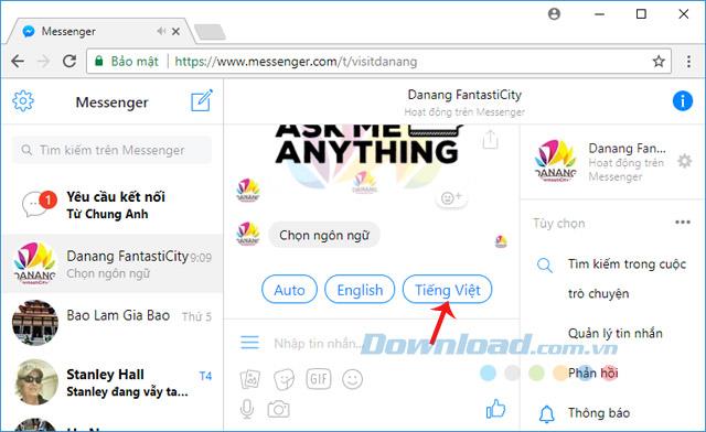 How to use chatbots to serve APEC visitors in Da Nang