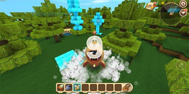 Cara bertahan hidup di planet Horas di Mini World: Block Art