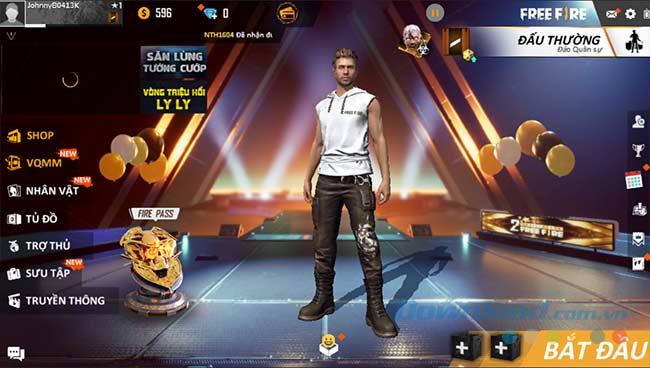 How to change the language of Free Fire to Vietnamese