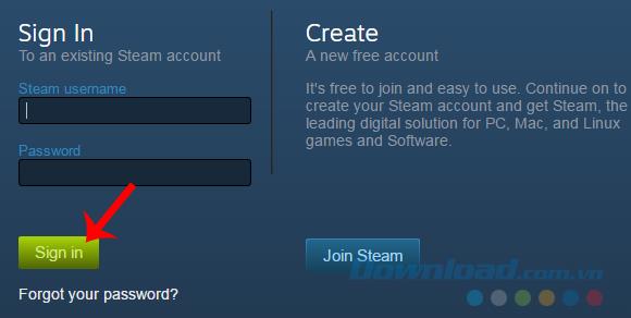 Steamに無料でゲームをダウンロードする方法の説明