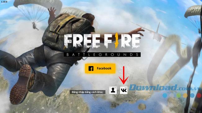 Instructions for creating a Garena Free Fire account