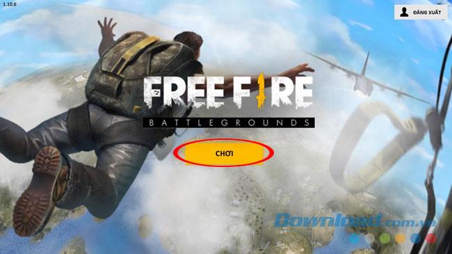 Instructions for creating a Garena Free Fire account