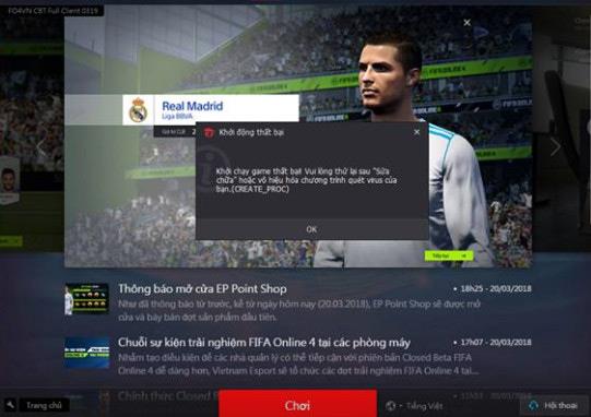 Краткое описание ошибок FIFA Online 4 и способы их исправления