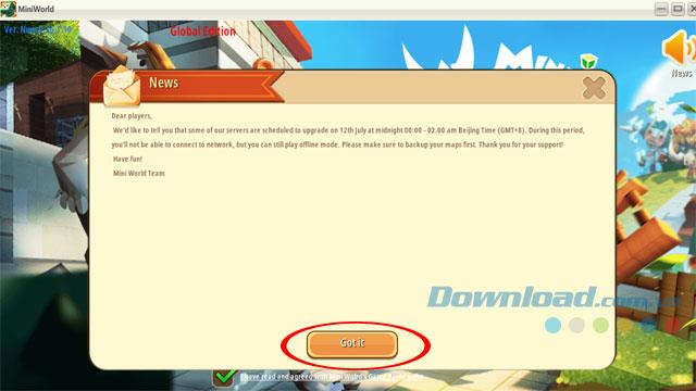 Instructions pour télécharger et installer le jeu Mini World: Block Art sur lordinateur