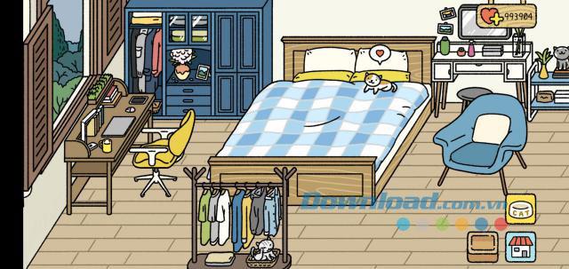 Como atualizar o quarto, banheiro no jogo Adorable Home