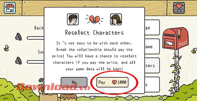 Comment changer de partenaire lorsque vous jouez au jeu Adorable Home