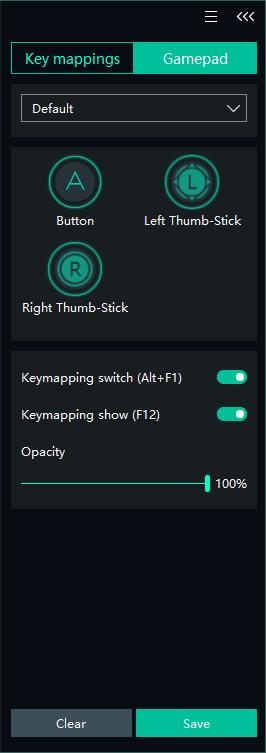 Instruções para configurar um teclado virtual para jogar no MEmu