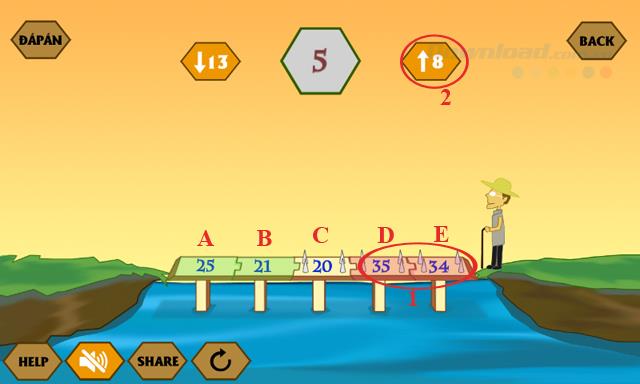 Answers to the latest game IQ River Crossing