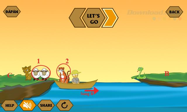 回答最新的遊戲IQ River Crossing 回答最新的遊戲IQ River Crossing