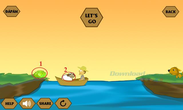 คำตอบเกม IQ River Crossing ล่าสุด