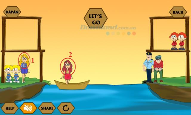 คำตอบเกม IQ River Crossing ล่าสุด