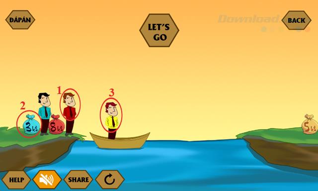 คำตอบเกม IQ River Crossing ล่าสุด