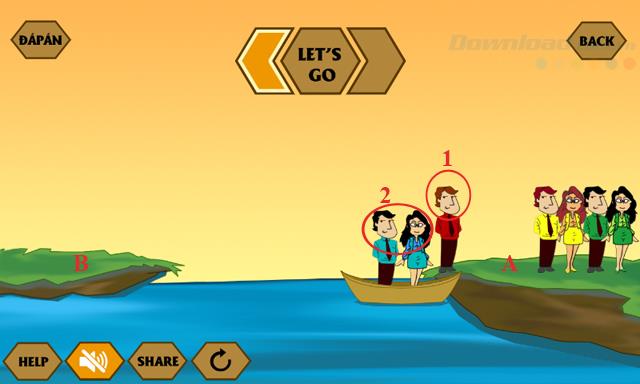 คำตอบเกม IQ River Crossing ล่าสุด