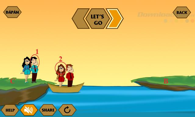 คำตอบเกม IQ River Crossing ล่าสุด