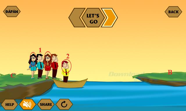 คำตอบเกม IQ River Crossing ล่าสุด