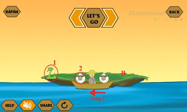 คำตอบเกม IQ River Crossing ล่าสุด