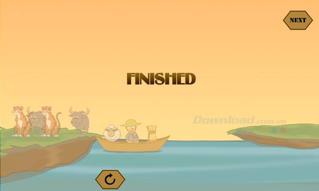 คำตอบเกม IQ River Crossing ล่าสุด