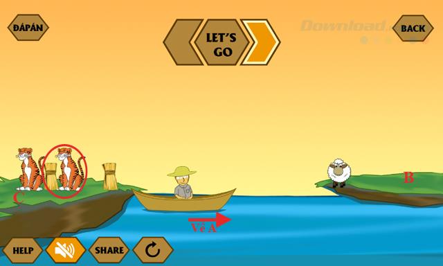 คำตอบเกม IQ River Crossing ล่าสุด