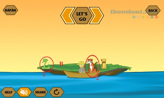 คำตอบเกม IQ River Crossing ล่าสุด