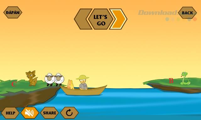 คำตอบเกม IQ River Crossing ล่าสุด