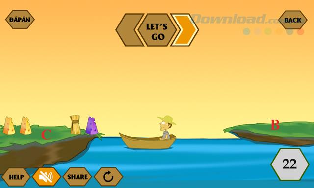 คำตอบเกม IQ River Crossing ล่าสุด