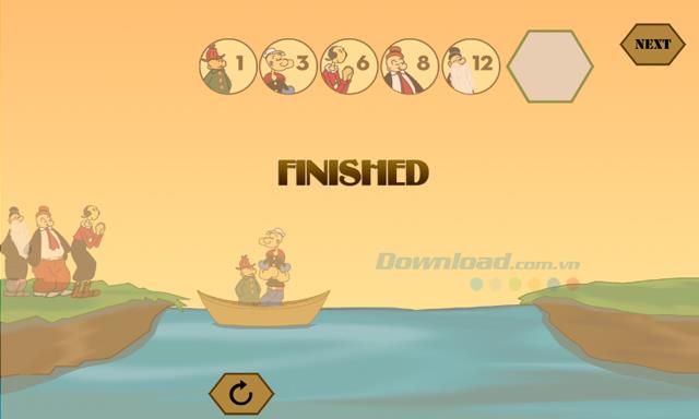Ответы на последнюю игру IQ River Crossing