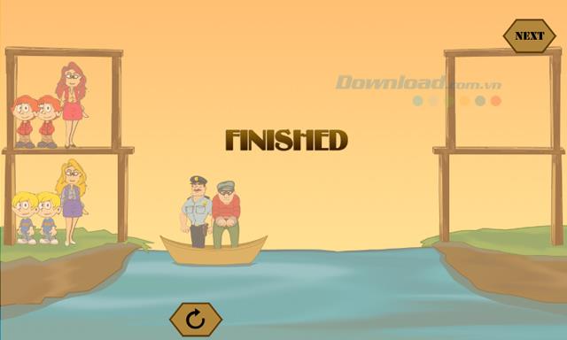Ответы на последнюю игру IQ River Crossing