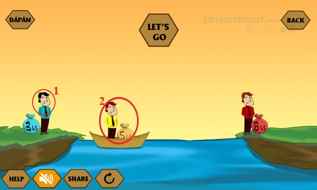 Ответы на последнюю игру IQ River Crossing