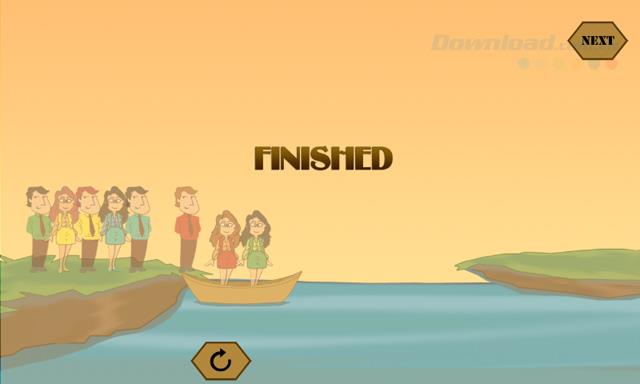 Ответы на последнюю игру IQ River Crossing