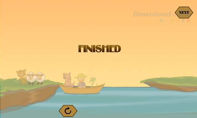 Ответы на последнюю игру IQ River Crossing