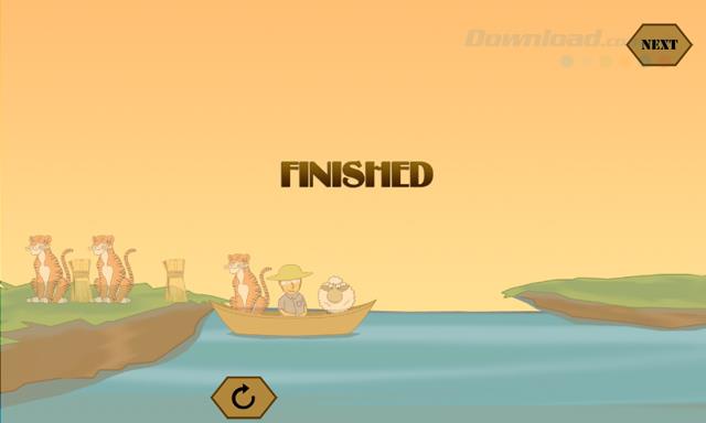 Ответы на последнюю игру IQ River Crossing
