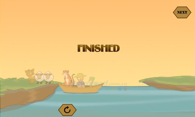 Ответы на последнюю игру IQ River Crossing